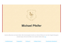 Tablet Screenshot of michael-pfeifer.de